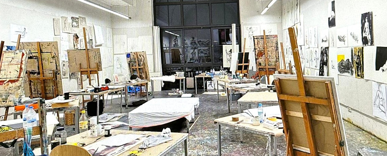 Akt-Kurs mit Prof. Markus Lüpertz - Gabriela Römer Kunst Atelier Passau