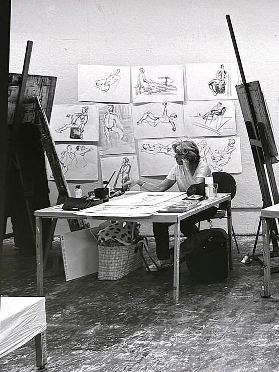 oto Atelier Lüpertz - Gabriela Römer Kunst Atelier Passau