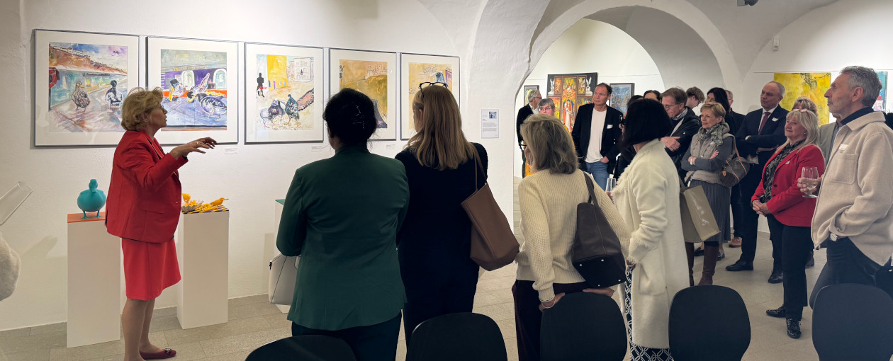 Blogbeitrag KuMo Ausstellung Salon 24 Gabriela Römer Kunst Passau
